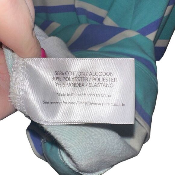 WILDFOX- Women's Striped Loungewear Athleisure Sweatshirt Top, Size XXL - Picture 8 of 10